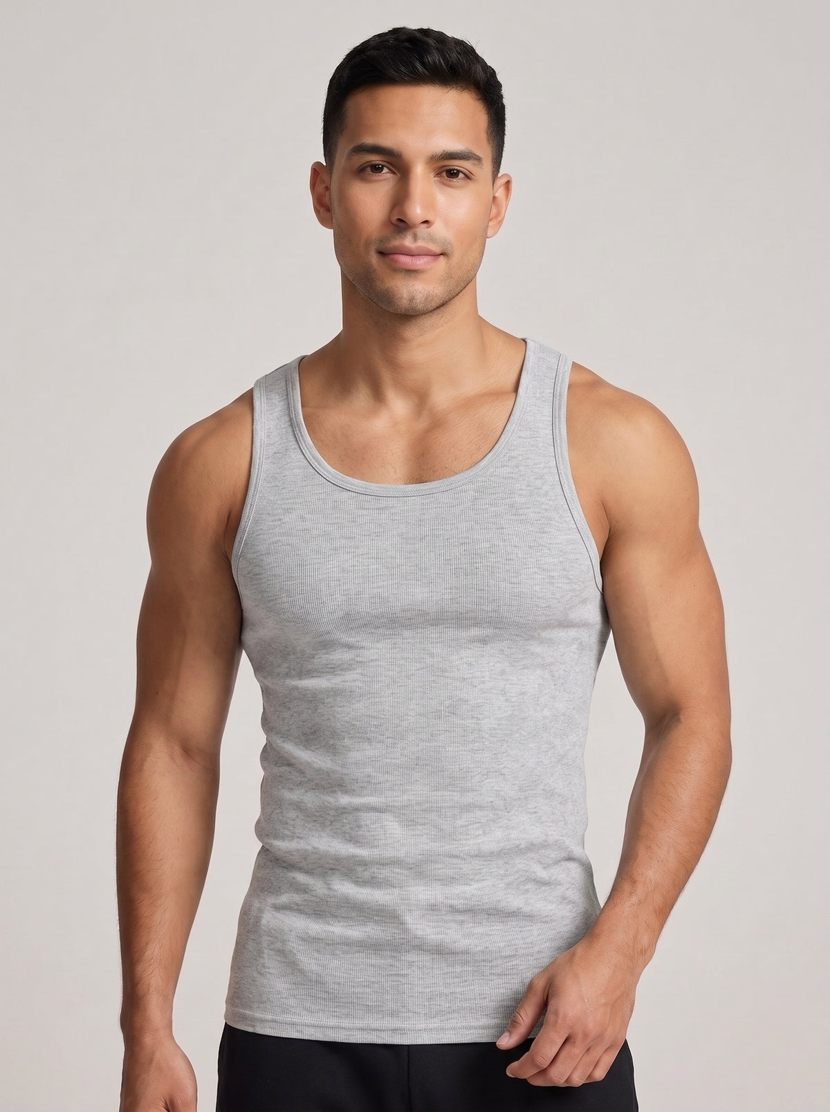 KOVRAI FLEX TANK™ - Premium Cotton Fitted Tank