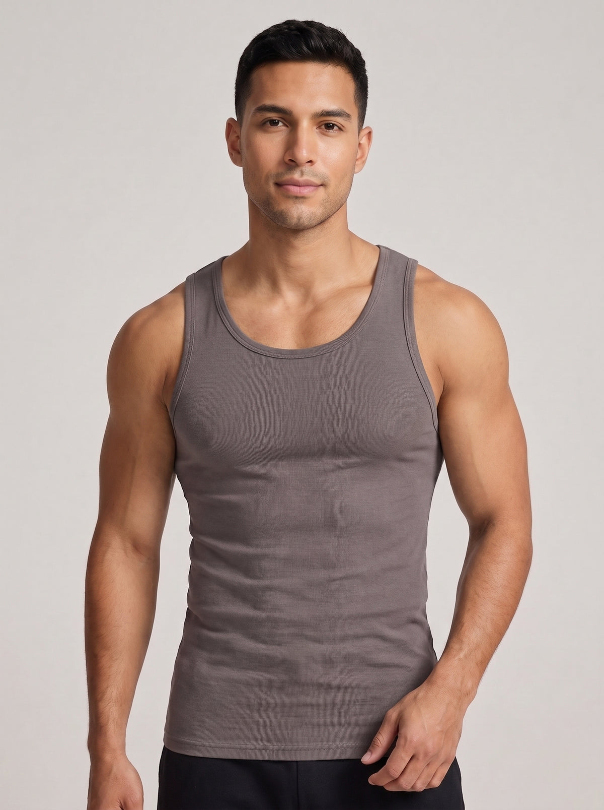 KOVRAI FLEX TANK™ - Premium Cotton Fitted Tank